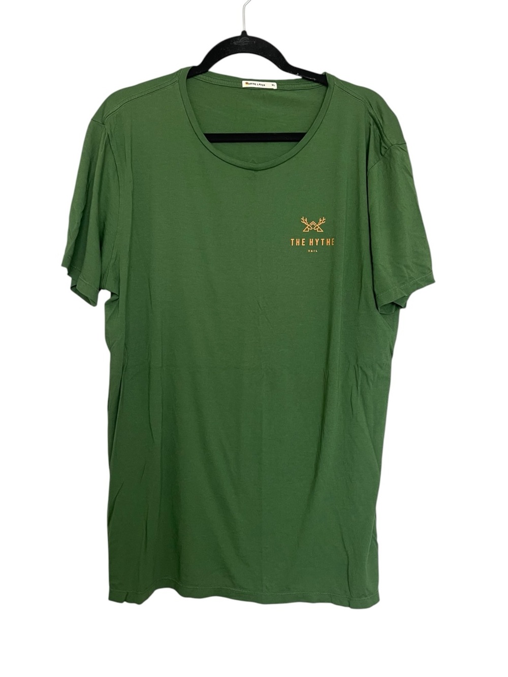 Marine Layer Olive Green Short-Sleeve Crew Tee